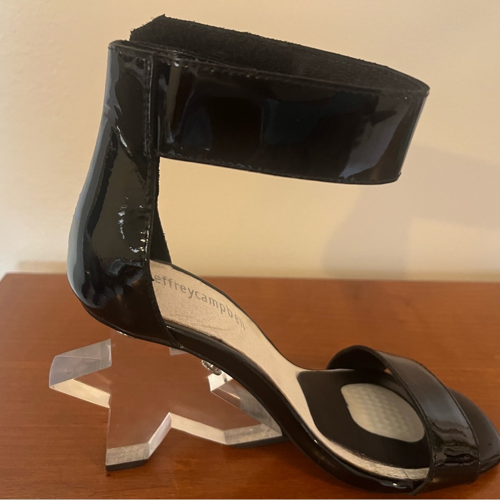 Jeffrey Campbell Starla Black Star Heel Women's Shoes size 6 - Picture 5 of 9